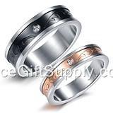 Couple Lover Custom Stainless Steel Ring