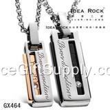 Hot Selling Simple Nature Custom 316L Steel Necklace