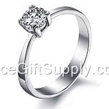 Fashion Natural Titanium Steel Jewelry Rings