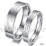 Couple Lover Custom Stainless Steel Ring