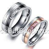 Couple Lover Custom Stainless Steel Ring