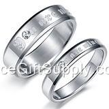 Couple Lover Custom Stainless Steel Ring