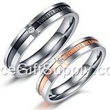 Couple Lover Custom Stainless Steel Ring
