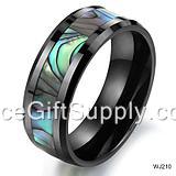 Hot Selling Wholesale Couple Lover Tungsten Steel Ring Ceramic Ring