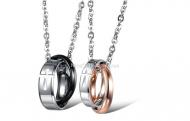 Fashion lovers titanium steel cross necklace