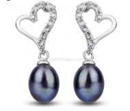 New fashion loving ladies temperament wild pearl earrings